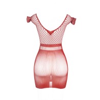 Sublime Short Crochet Fishnet Dress