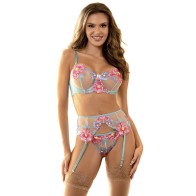 Subblime Floral Bra & Panties Set - L/XL Size