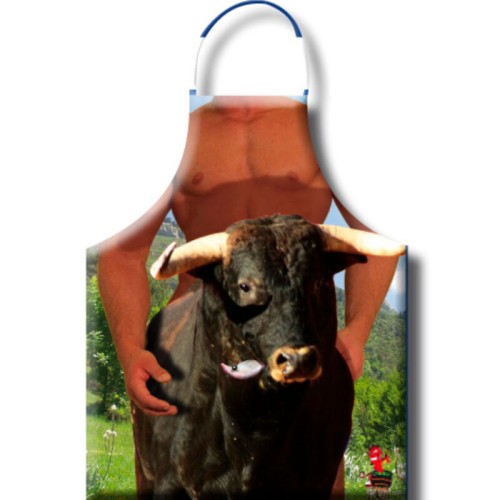 Bull Themed Apron