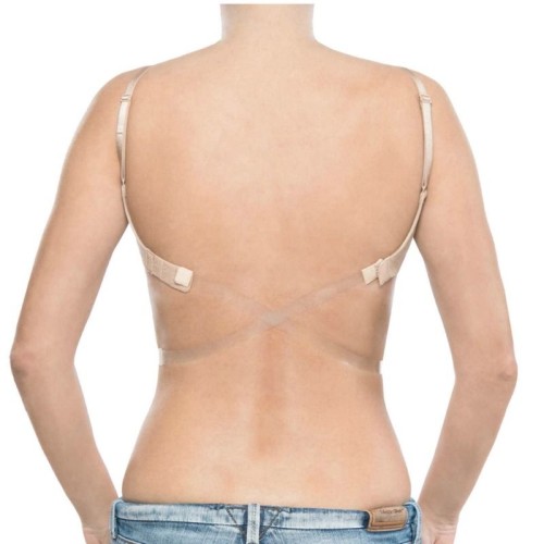 Bye-bra Tirantes Transparentes Reductores para Vestidos Sin Espalda