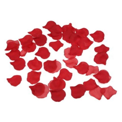 100 Red Petals for Romantic Settings