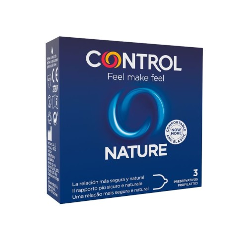 Control Nature Condoms Pack of 3