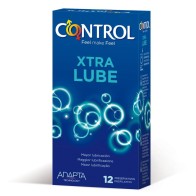 Control Extra Lube Condoms - 12 Pack for Enhanced Pleasure