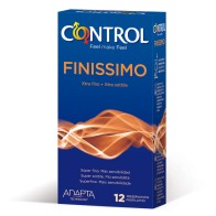 Control Finissimo Preservativos 12 Unidades - Sensación Última