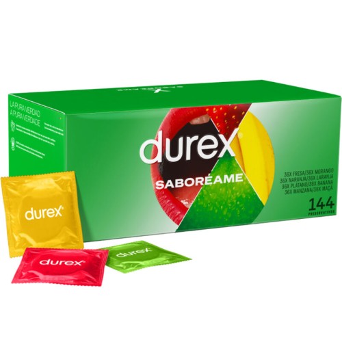 Durex - Pleasure Fruits Preservativos - 144 Unidades