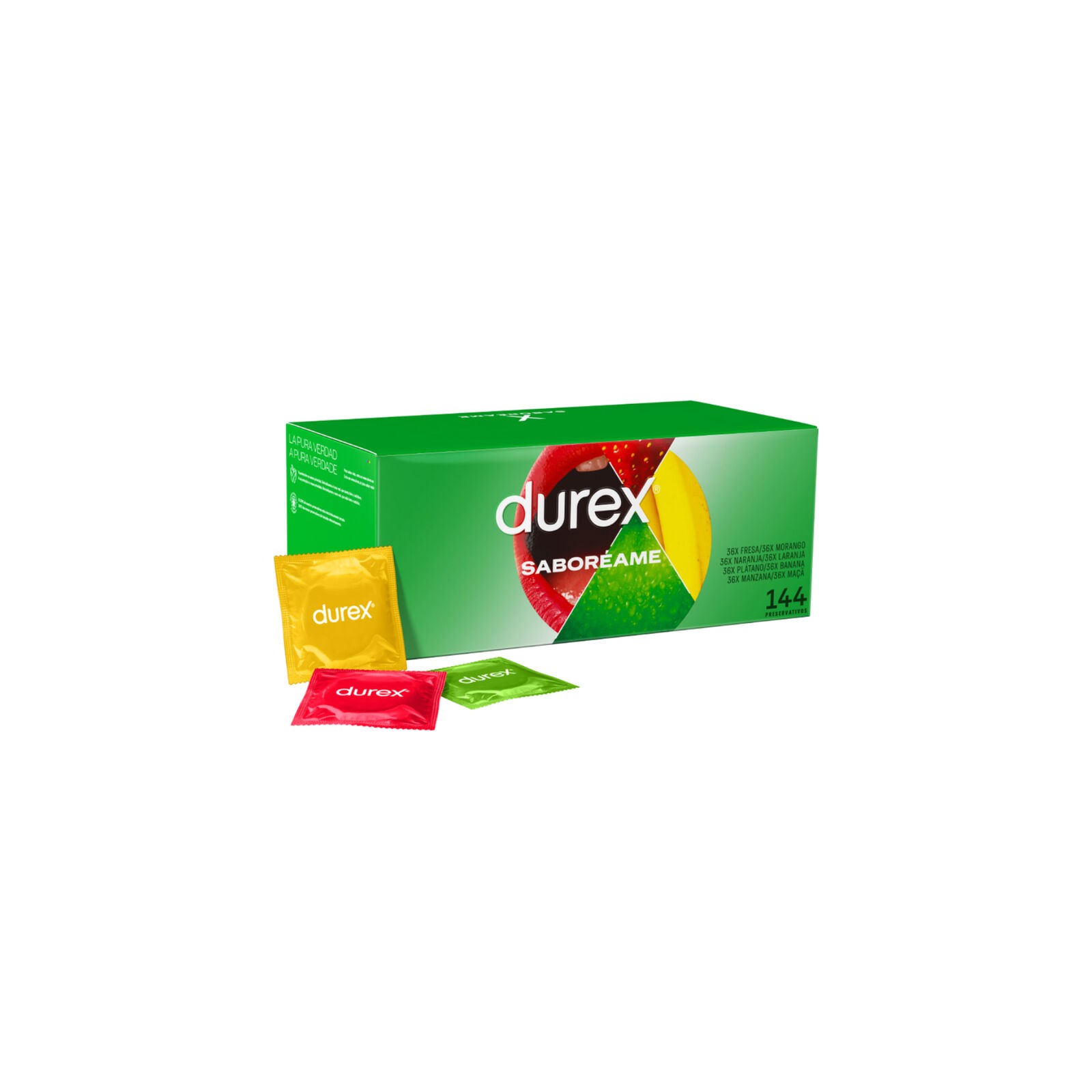 Durex Pleasure Fruits Condoms - 144 Count