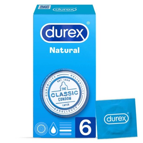 Durex Natural Classic 6 Pack