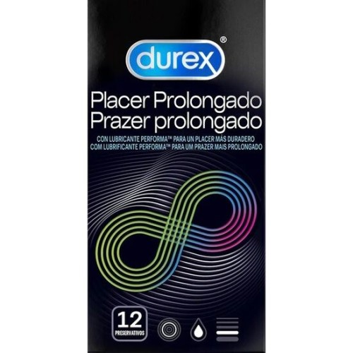 Durex Placer Prolongado Retardante 12 Unidades - Disfrute Duradero