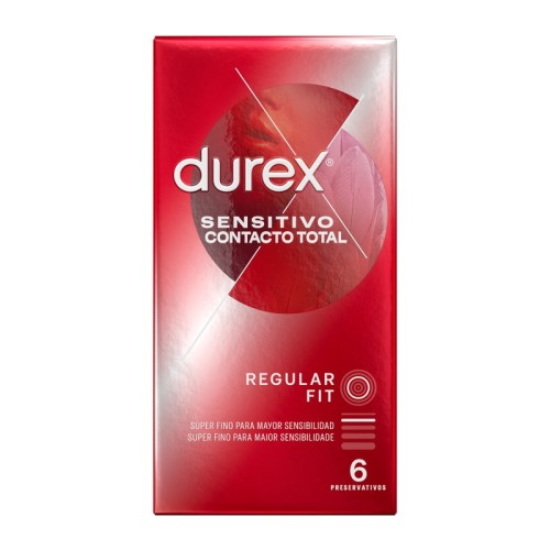 Preservativos Durex Sensitivo Contacto Total para Intimidad