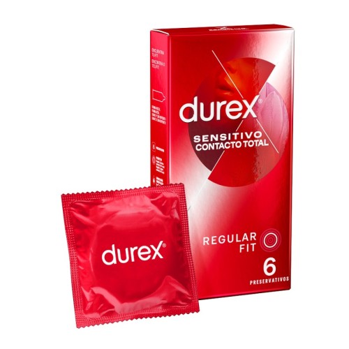 Preservativos Durex Sensitivo Contacto Total para Intimidad