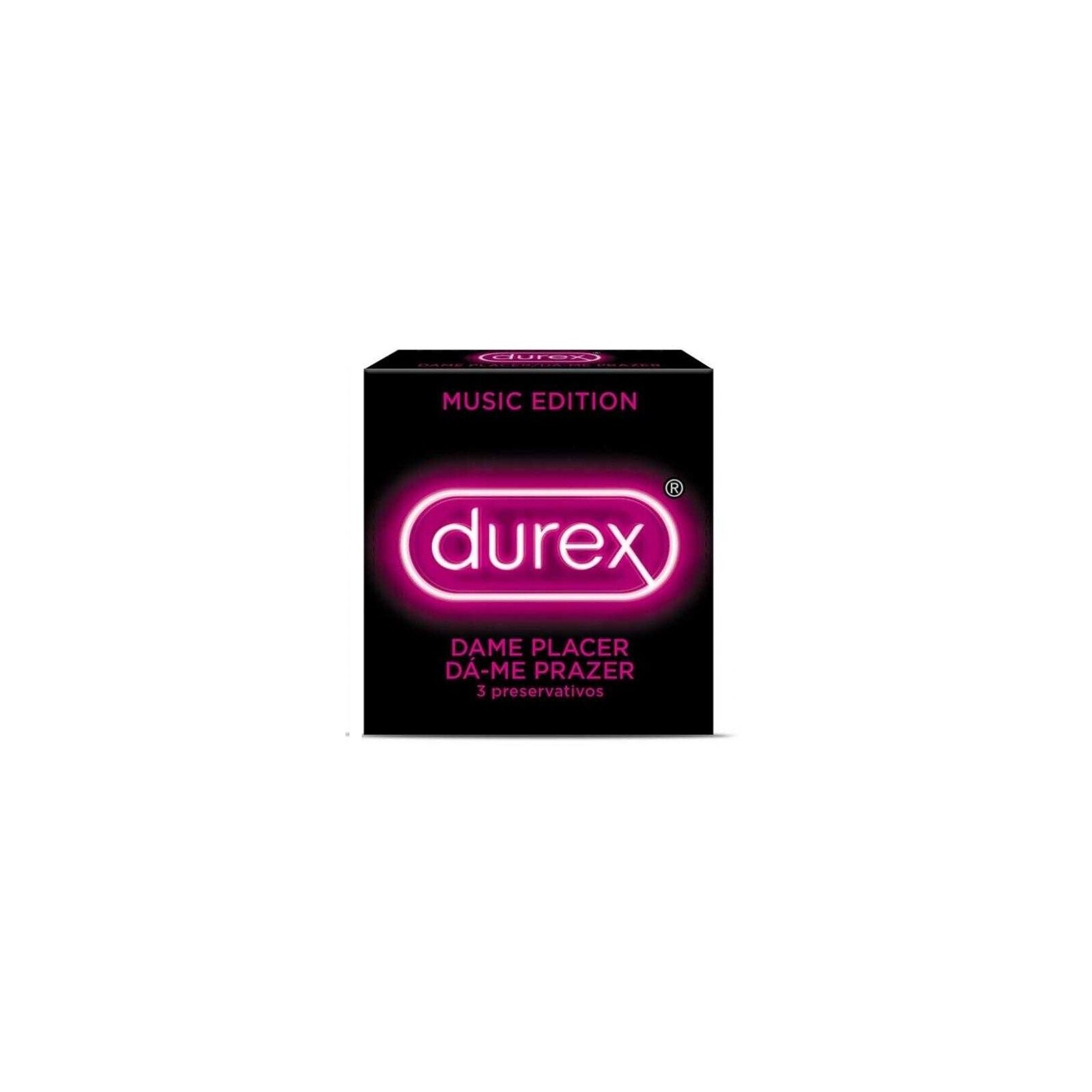 Durex Dame Placer 3 Pack condoms for intense pleasure