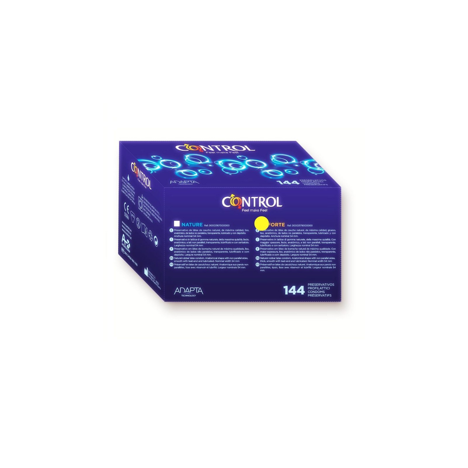 Control Adapta Forte Condom Box 144 Units