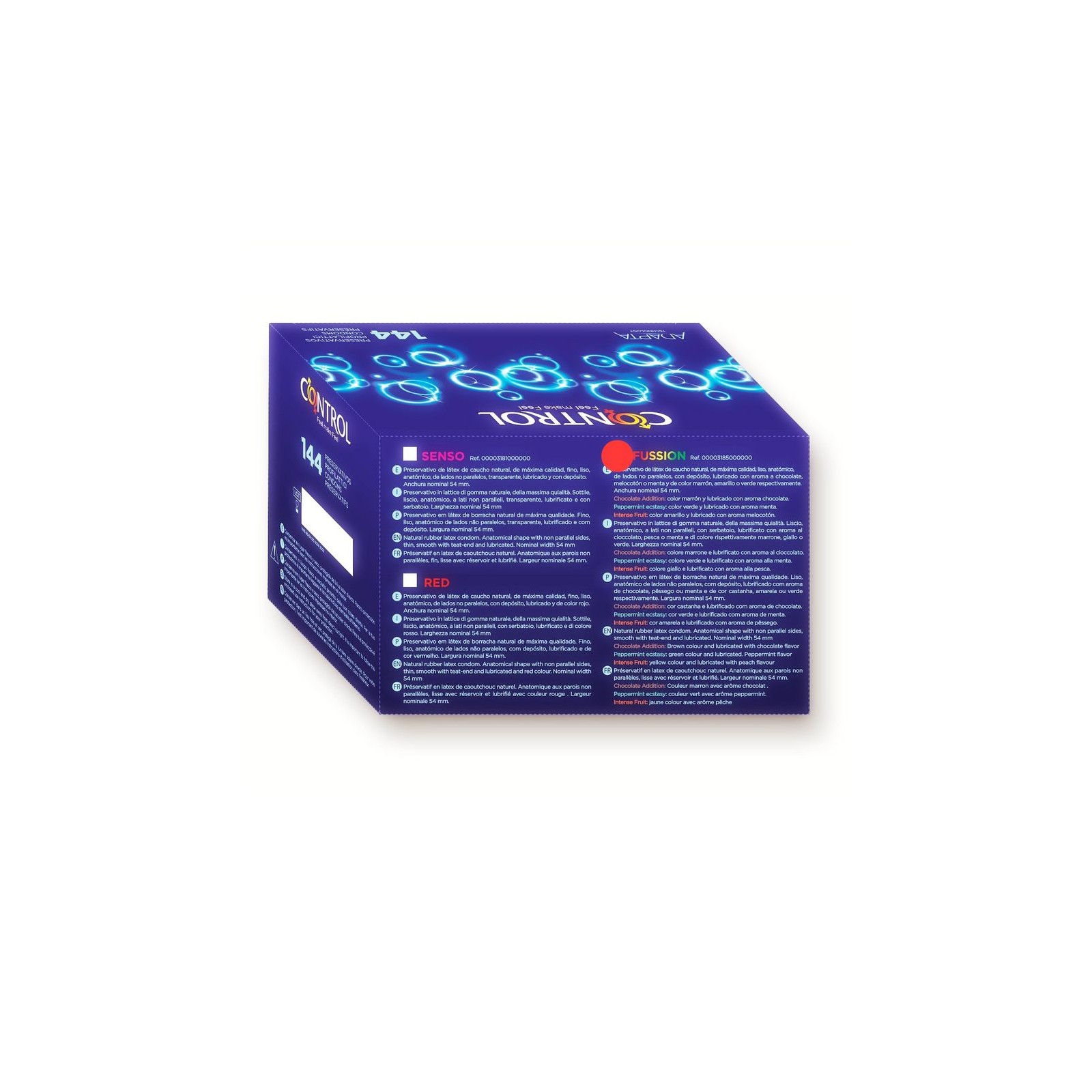 Control Adapta Fusion Condoms 144 Units - Ultimate Pleasure