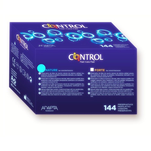 Control Adapta Nature Condoms - 144 Units Pack