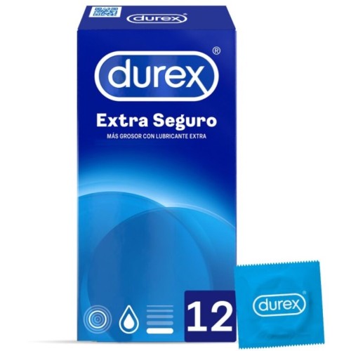 Durex Extra Safe Condoms 12 Pack - Maximum Comfort and Safety