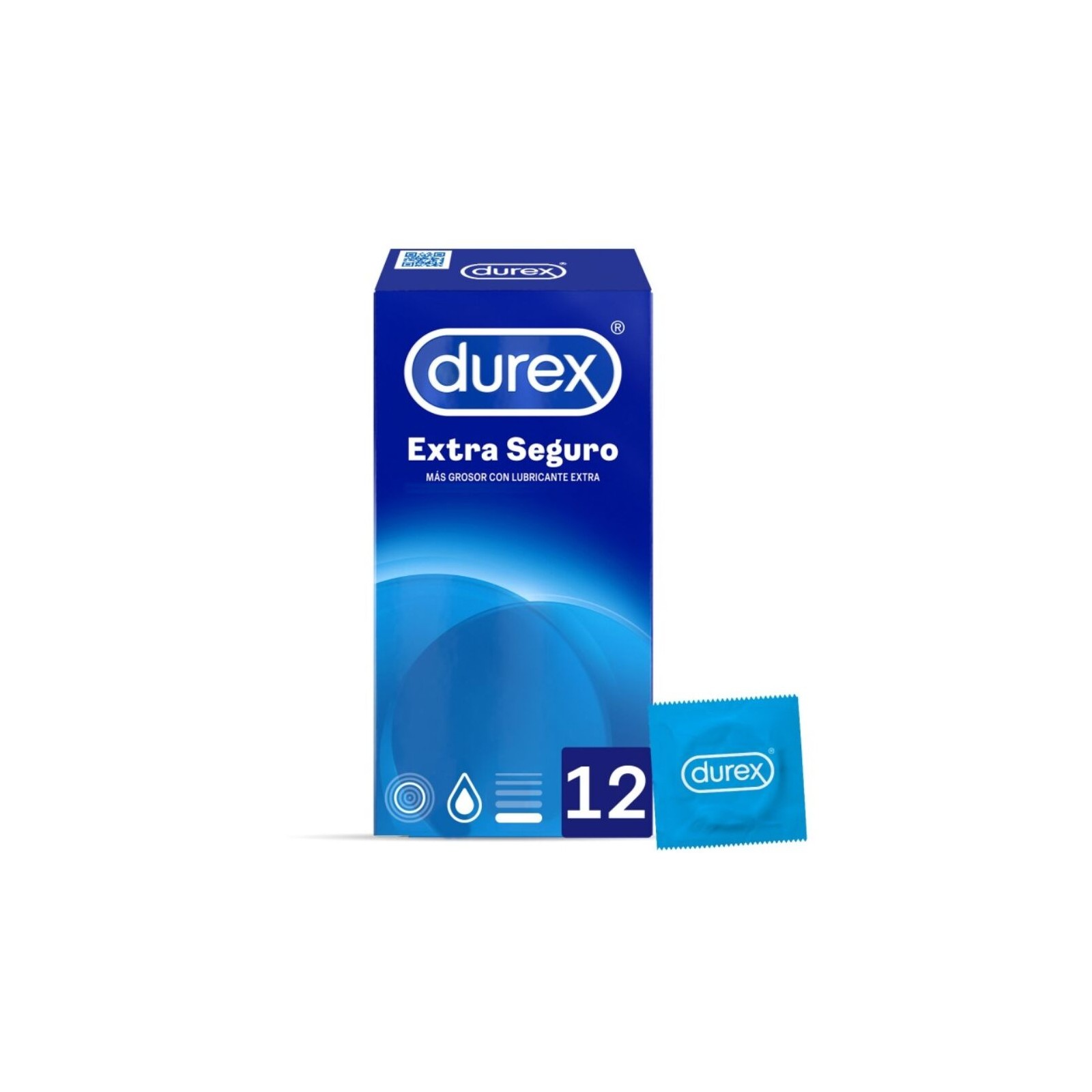 Durex Preservativos Extra Seguro 12 Unidades - Máxima Comodidad y Seguridad