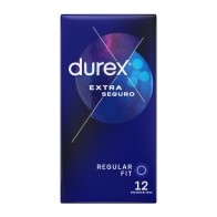 Durex Preservativos Extra Seguro 12 Unidades - Máxima Comodidad y Seguridad