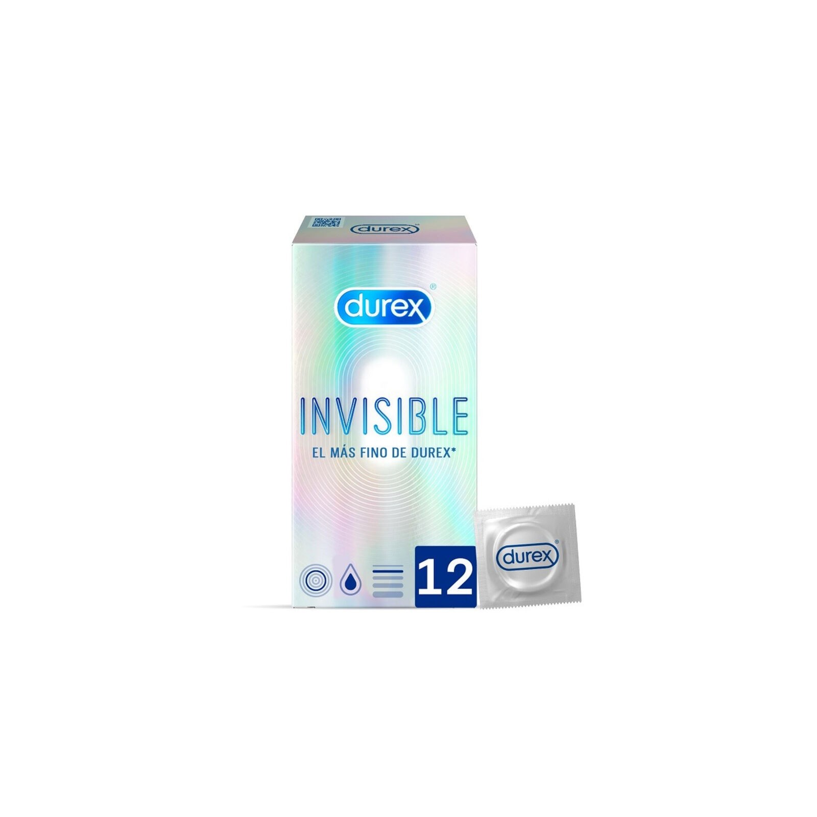 Durex Invisible Extra Fino 12 Unidades