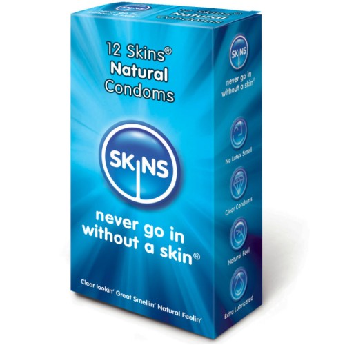 Skins Natural Condoms - 12 Pack