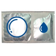 Control Duo Natura 2-in-1 Condom & Gel Set - 6 Units