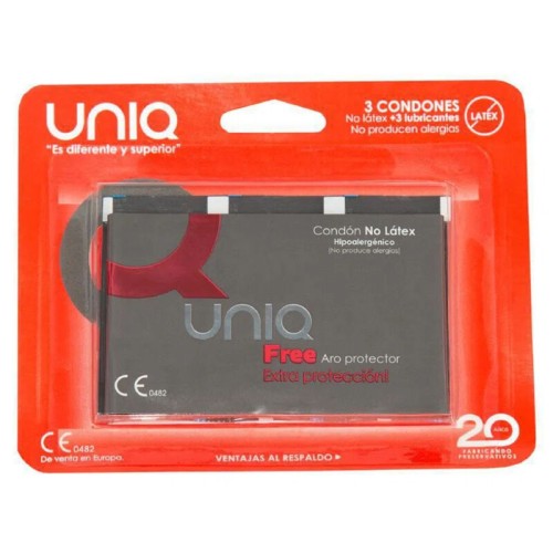 Uniq Latex-Free Condoms with Protector Ring