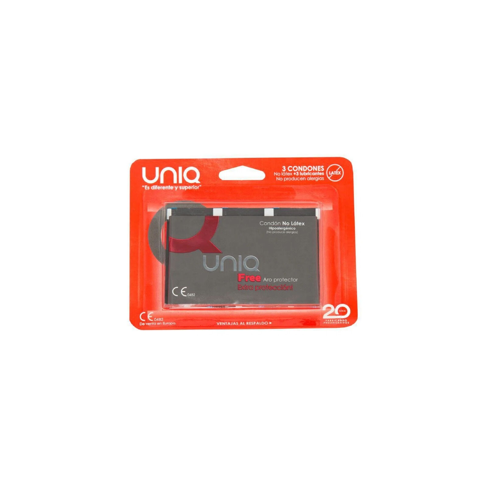 Uniq Latex-Free Condoms with Protector Ring