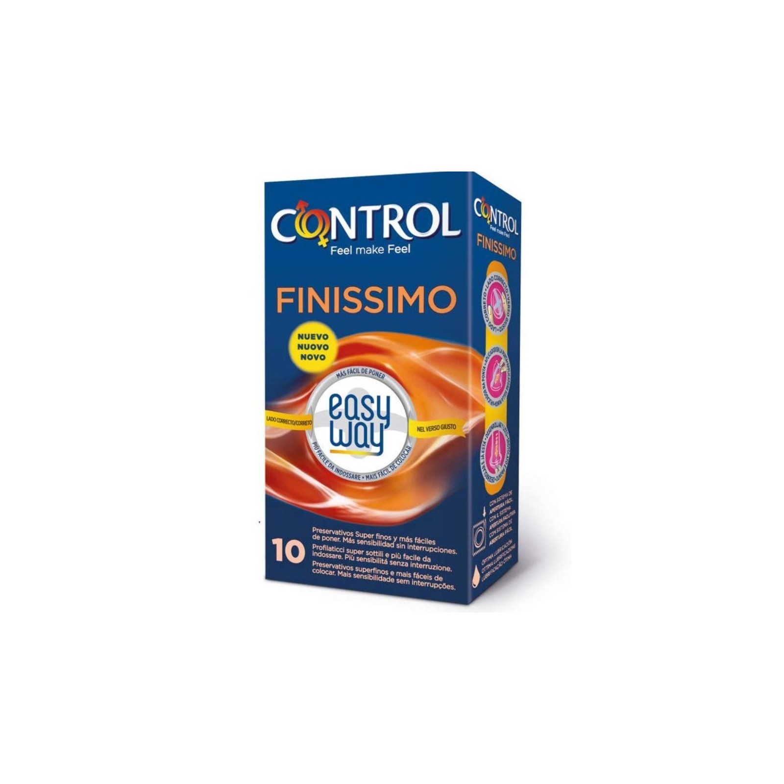 Control Adapta Easy Way Finissimo - Placer Ultra Sutil