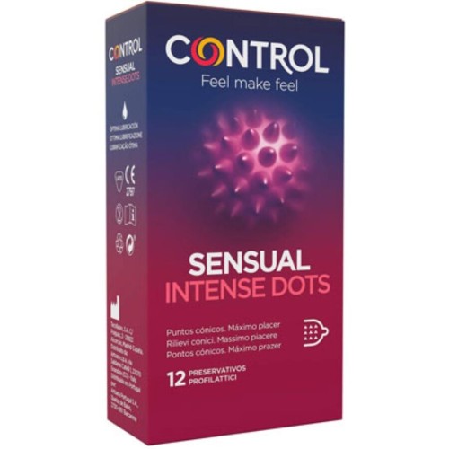 Control Spike Condoms - 12 Units