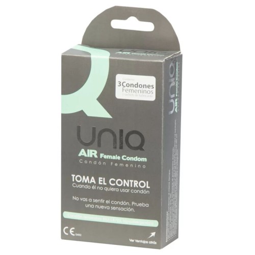 Uniq Air Preservativo Femenino Sin Latex para Intimidad Segura