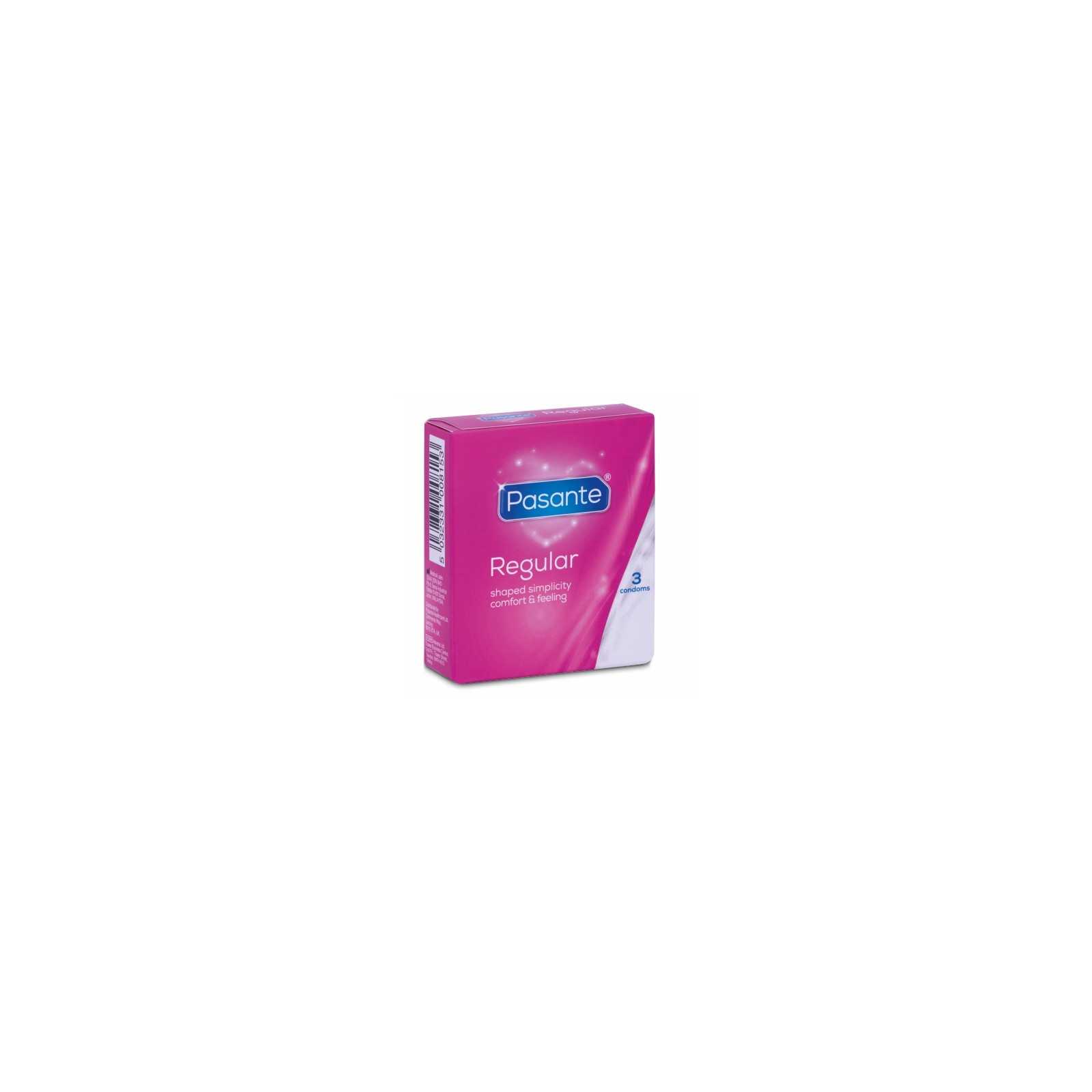 Condones Pasante Regular 3 Unidades - Sensación Natural