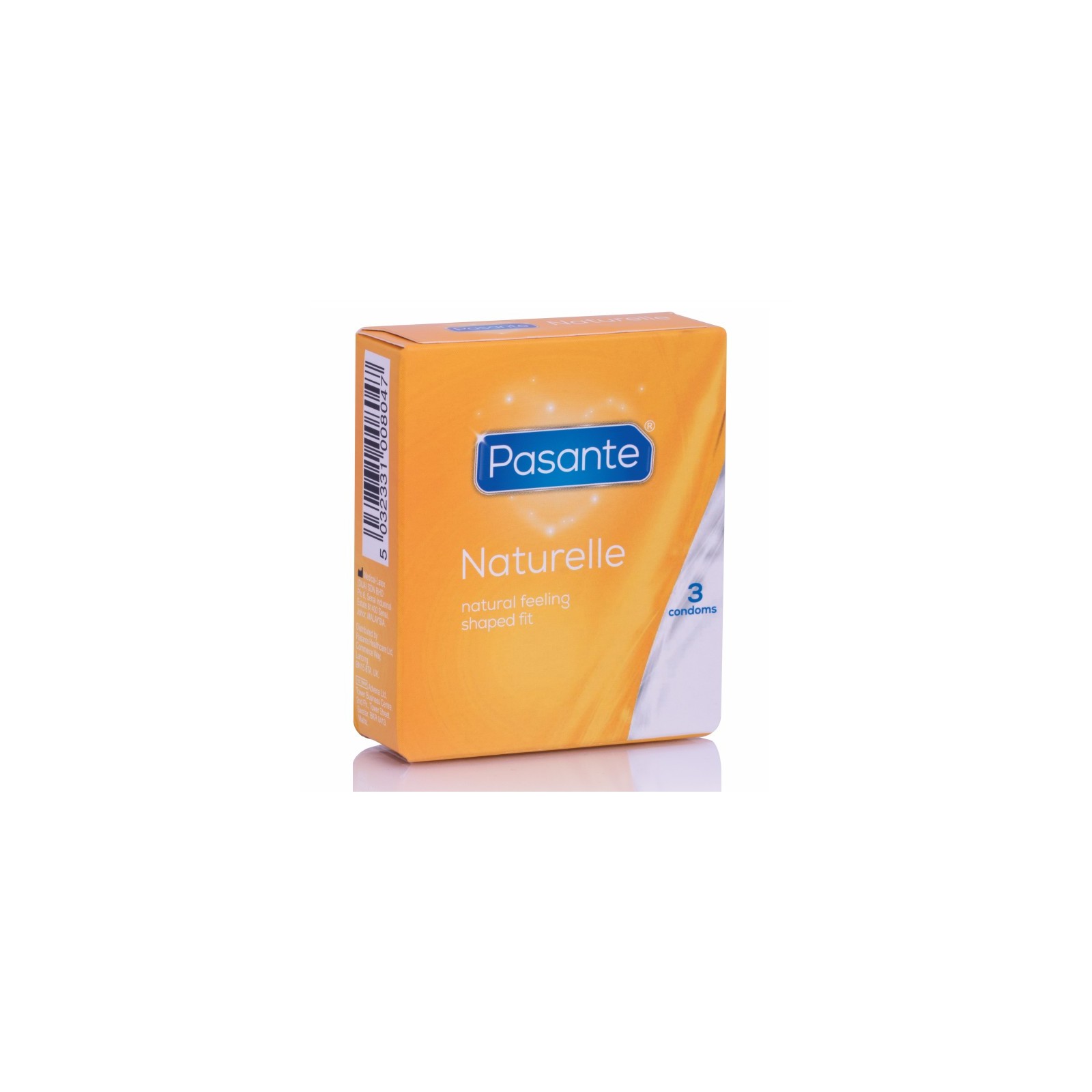 Pasante Naturelle Condoms 3 Pack - Natural Sensation