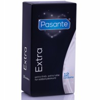 Pasante Extra Thick Condoms 12 Pack