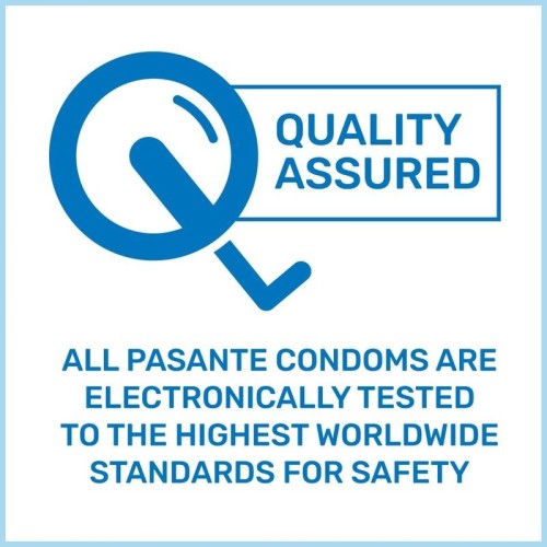 Pasante Extra Thick Condoms 12 Pack