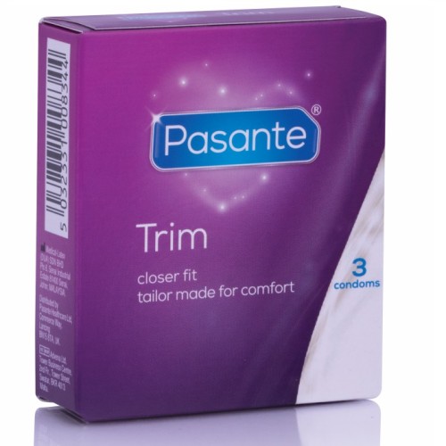 Preservativos Trim Delgado 3 Unidades - Ajuste Perfecto