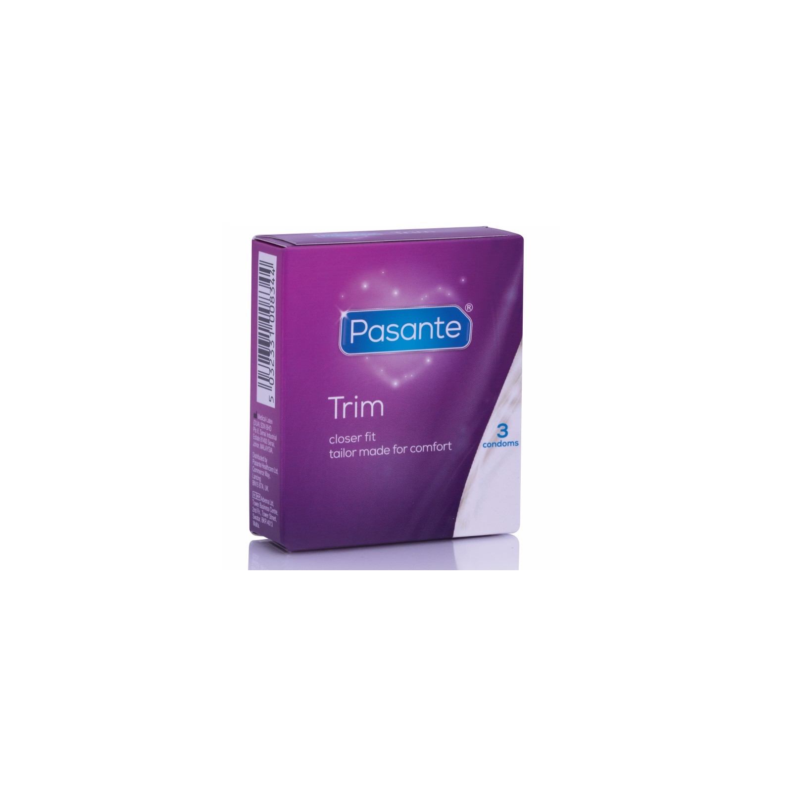 Trim Ms Slim Condoms 3 Pack - Perfect Fit