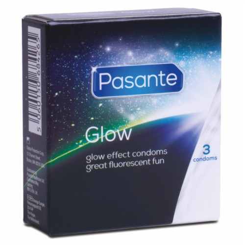 Condones Pasante Glow - 3 Unidades