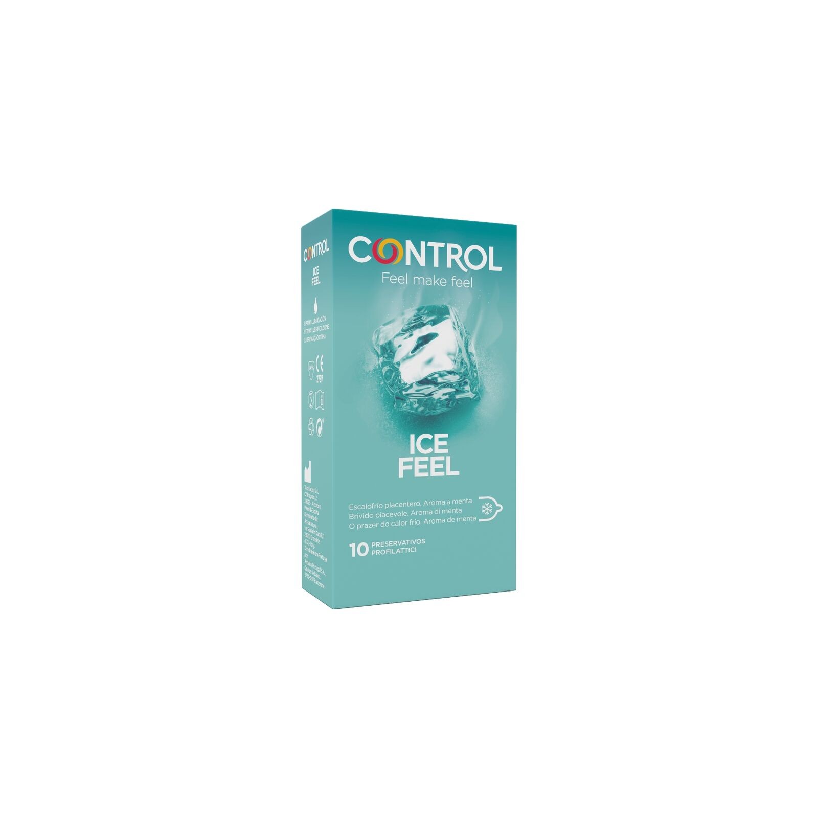 Control Ice Feel Condoms Cooling Effect 10 Units