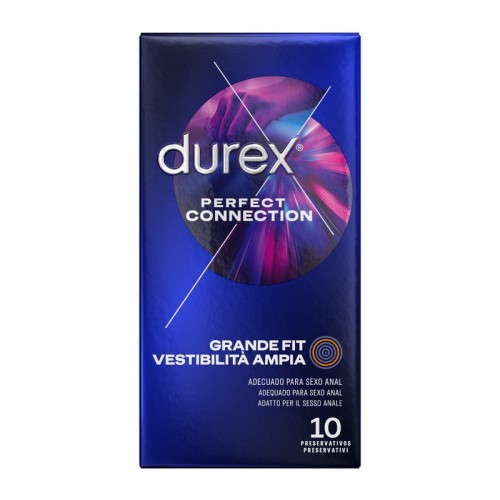 Durex - Perfect Connection Extra Lubricacion Silicona - Seguridad Máxima