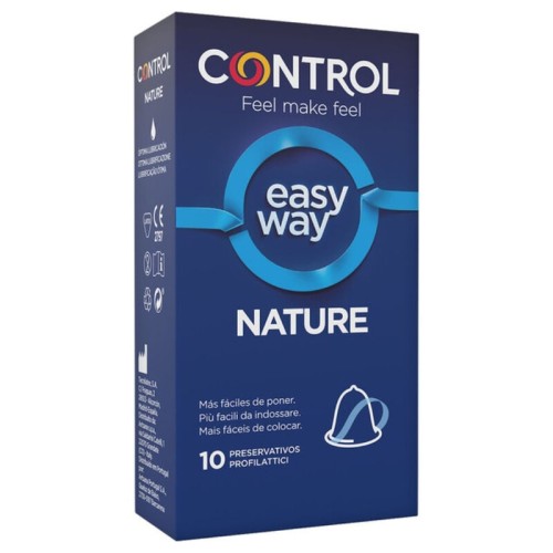 Control Nature Easy Way 10 Condoms