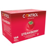 Control Adapta Fresa Preservativos 144 Unidades - Diversión Frutal