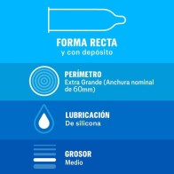 Durex Natural XL - Protección Extra Grande