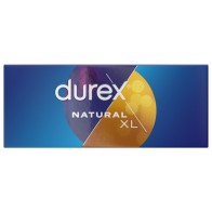 Durex Natural XL Extra Large Condoms 144 Pack