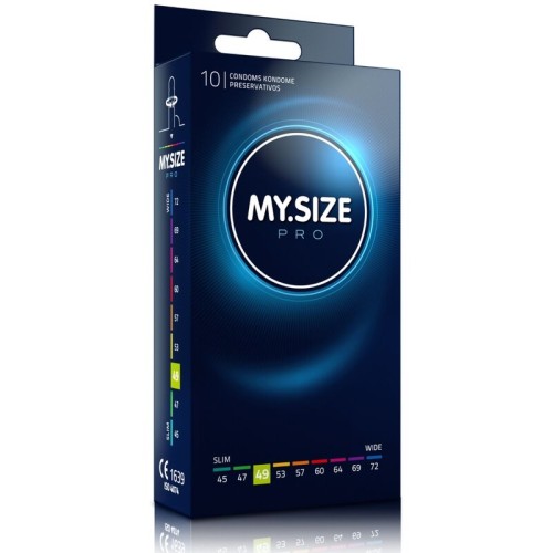 My Size 49mm Pro Condoms Pack of 10