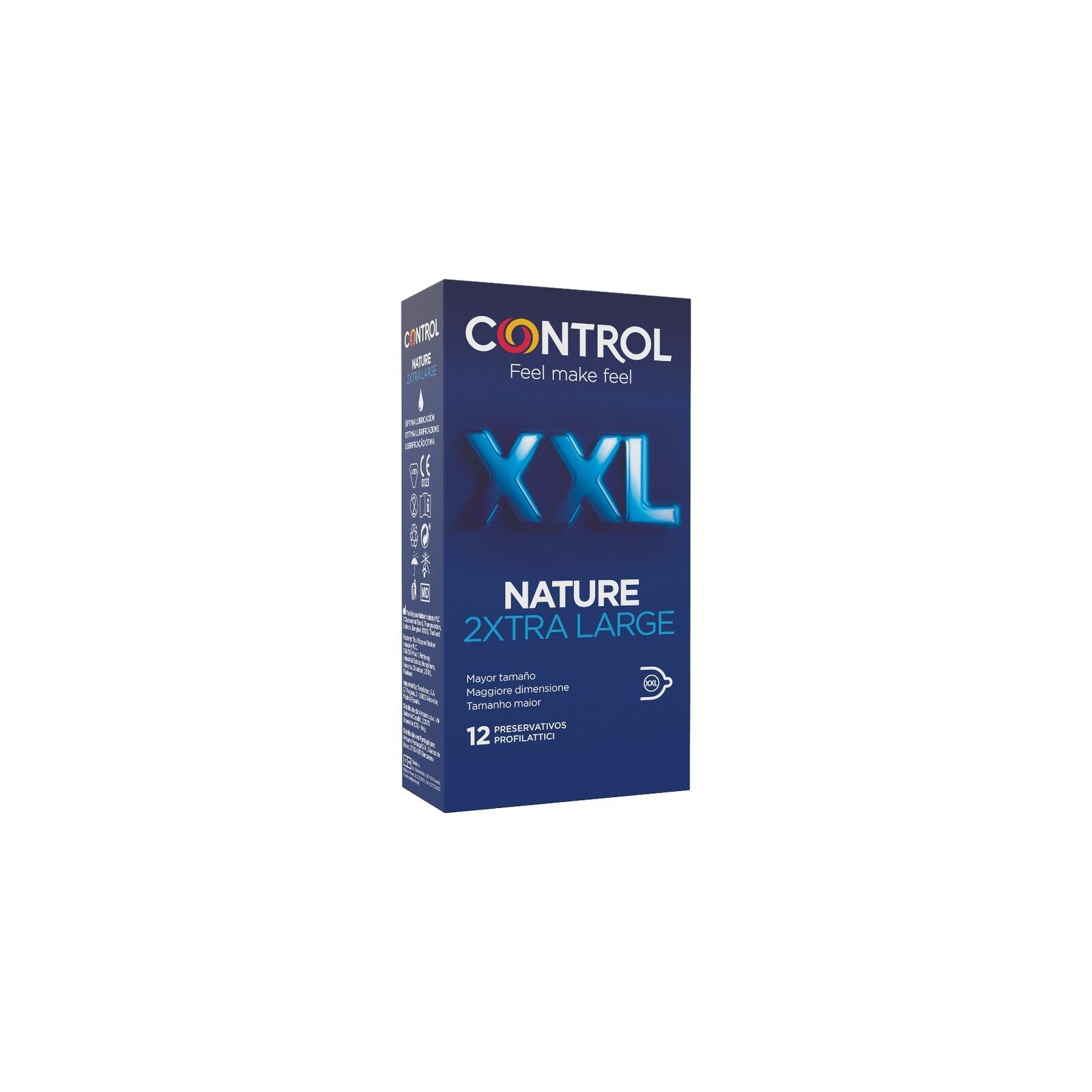 Control Nature 2XL Preservativos XXL 12 Unds