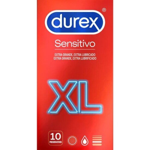 Durex Preservativos Sensitivo XL - 10 Unidades