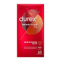 Durex Preservativos Sensitivo XL - 10 Unidades