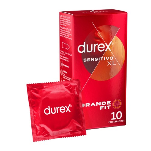 Durex Sensitive XL Condoms - 10 Pack