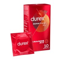 Durex Preservativos Sensitivo XL - 10 Unidades