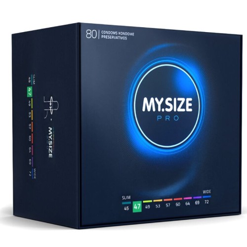 My Size Pro Condoms - 80 Units 47 mm