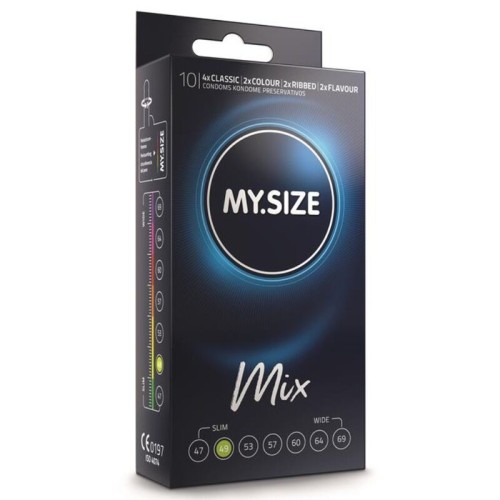 My Size Mixed Condoms 49 Mm - 10 Pack